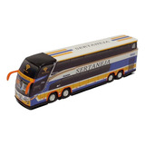 Miniatura Ônibus Sertaneja Scania G7 4 Eixos 30cm