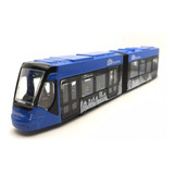 Miniatura Ônibus Siemens Avenio Tram Azul Majorette Majorett