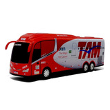 Miniatura Ônibus Tam Linhas Aéreas 2022 3 Eixos 48cm