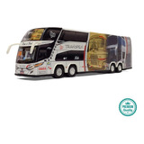 Miniatura Ônibus Transpen Gold Premium New G7 - 30cm