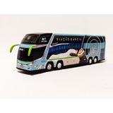 Miniatura Ônibus Viação Garcia Cabine Cama