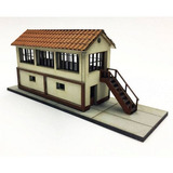 Miniatura Para Maquete Cabine De Patio Mod 1 1/87 Escala Ho 