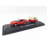 Miniatura Pontiac Firebird With Caravan Malibu Intern. 1:87