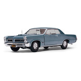 Miniatura Pontiac Gto Bluemist State 1965 1/18 Sun Star