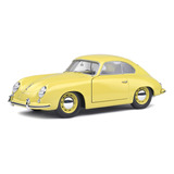 Miniatura Porsche 356 Pre-a 1953 Amarelo