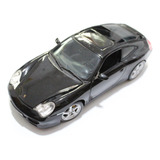 Miniatura Porsche 911 Carrera 4s 996 2003 Maisto Preto 1:18