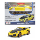 Miniatura Porsche 911 Gt2 Rs Amarelo