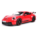 Miniatura Porsche 911 Gt3 (2021) Escala 1/18 Maisto