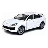 Miniatura Porsche Cayenne Turbo Branco Welly