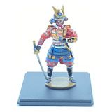 Miniatura Samurai Com Base - Soldadinho De Chumbo Soldado