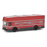 Miniatura Schuco 1:87 Renntransporter Porsche 1/87 - 12 Cm 