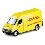 Miniatura Sprinter Mercedes - Benz Dhl - Metal Escala 1:36