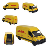 Miniatura Van Mercedes Benz Sprinter Dhl Carrinho Metal