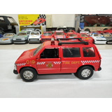 Miniatura Van Perua Bombeiro Sunnyside Rara #2k171