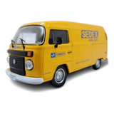 Miniatura Veículos De Serviço Kombi Correios Sedex