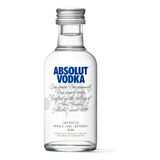 Miniatura Vodka Absolut Vidro Nova Embalagem