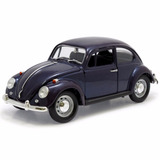 Miniatura Volkswagen Fusca 67 Yat Ming Azul 1/18