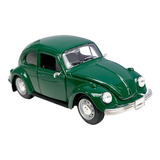 Miniatura Volkswagen Fusca Beetle Verde Maisto 1/24