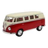 Miniatura Volkswagen Kombi 1962 Classic Vermelho