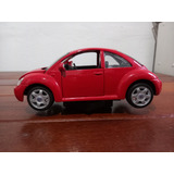 Miniatura Volkswagen New Beetle - Vermelho - Maisto 1:25