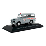 Miniatura Vws Willys Rural Radio Patrulha