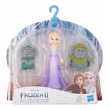Miniaturas Frozen Elsa + Trolls Hasbro Articulados