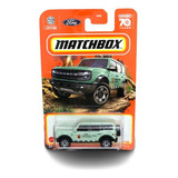 Miniatutra Matchbox Ford Bronco 2021 25/100 Escala 1/64