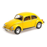 Minichamps 1/18 Vw Volkswagen Fusca 1200 1983 Amarelo