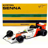 Minichamps F1 1/18 Mclaren Mp4/4 1988 Campeão A. Senna #12