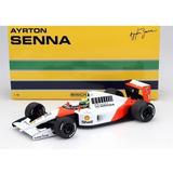 Minichamps F1 1/18 Mclaren Mp4/6 1991 Campeão A. Senna #1