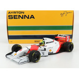 Minichamps F1 1/18 Mclaren Mp4/8 European 1993 A. Senna #8