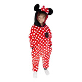 Minnie Mouse Kigurumi Pijama Macacão Cosplay