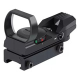 Mira Airsoft Red Dot, Holográfico Panorâmico, 22 × 33, Guia