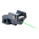 Mira Laser Compacta Verde Para Pistola Trilho Picantinny Ts9