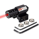 Mira Laser Para Airsoft 11 Ou 20 Mm Com Bateria