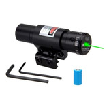 Mira Laser Verde Trilho 11/20mm Profissional