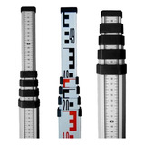 Mira Topográfica Milimetrada Em Alumínio De 5 Metros - Regua