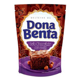 Mistura De Bolo Chocolate C/ Avelã Dona Benta 400gr Kit C/06