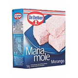 Mistura Em Pó Para Maria Mole Sabor Morango Dr. Oetker 50g
