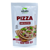 Mistura Integral Para Pizza Sem Glúten 200g Vitalin