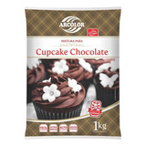 Mistura Para Cupcake Chocolate 1kg -