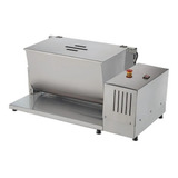 Misturador De Carne Elétrico Industrial Malta Aço Inox 25kg 110v/220v