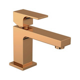 Misturador Monocomando P/lavatório Bica Baixa Unic Red Gold