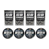 Mix Chumbinho Domed E Diabolo 5,5mm P/ Carabina Pressão K3