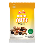 Mix De Castanha Original Agtal Mixed Nuts Pacote 50g