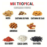 Mix Nuts De Castanhas E Frutas