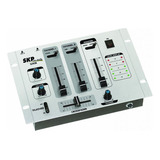 Mixer 3 Canais Skp Sm-35 Novo Sem Uso 