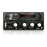 Mixer Amplificador Boog 120w Com Bluetooth Fm Usb Som Carro