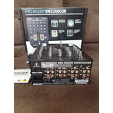 Mixer Behringer Vmx 200 Usb - 2 Canais.