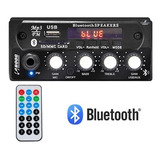 Mixer Bluetooth Entrada P10 Usb Fm Saída Rca Som Propaganda